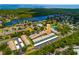 Aerial view of the community, nestled amongst lush mangroves and convenient parking at 255 114Th N Ave # 4, St Petersburg, FL 33716
