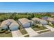 Aerial view of homes with well-manicured lawns, showcasing the community's appeal at 2747 Wood Pointe Dr, Holiday, FL 34691