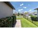 View of other homes in the community from the home's walkway at 3095 Riders Pass, Odessa, FL 33556