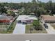 Aerial view of the home and surrounding neighborhood at 3104 W Powhatan Ave, Tampa, FL 33614