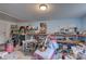 Unfinished basement offers ample storage space and potential for customization at 3104 W Powhatan Ave, Tampa, FL 33614