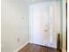 Entryway with a white front door and sidelight, leading into the home's interior at 3334 Purple Martin Dr # 212, Punta Gorda, FL 33950