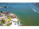 Charming waterfront home with a private dock and lush landscaping, ideal for relaxing by the water at 514 Harbor N Dr, Indian Rocks Beach, FL 33785