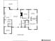Detailed floor plan showcasing the layout and dimensions of the home at 521 E Lumsden Rd, Brandon, FL 33511