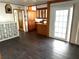 A great kitchen layout, with room to eat in, and with modern lighting at 6441 27Th N Ave, St Petersburg, FL 33710