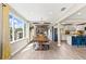 Open dining room featuring natural light, stylish decor, and an airy layout at 715 39Th Ne Ave, St Petersburg, FL 33703