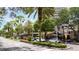 Lively street view showcasing lush landscaping, cafes, and local businesses at 944 31St Ne Ter, St Petersburg, FL 33704