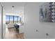 Stylish hallway leading to an open-concept kitchen and living area with city views at 100 1St N Ave # 2207, St Petersburg, FL 33701