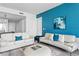 Bright living room with stylish furnishings and a modern, open floor plan at 100 1St N Ave # 2207, St Petersburg, FL 33701