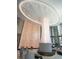 Elegant lobby featuring a grand sculpted column and stylish seating area for residents and guests at 100 1St N Ave # 2207, St Petersburg, FL 33701