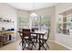 Cozy breakfast nook featuring tile flooring and natural light at 10536 Shady Preserve Dr, Riverview, FL 33579