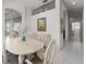 Dining room featuring a view of the adjacent rooms at 1130 Hominy Hill Dr, Trinity, FL 34655