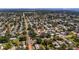 Scenic aerial view of the neighborhood showing the distance to Tampa and the bay at 1546 69Th S Pl, St Petersburg, FL 33705