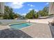 Beautiful backyard pool with a nice brick deck and fenced perimeter at 1546 69Th S Pl, St Petersburg, FL 33705
