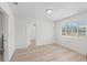 This bedroom has modern flooring and neutral paint making it ready for you to move in at 2449 16Th N St, St Petersburg, FL 33704