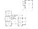 Floor plan featuring garage, laundry, patio, primary bedroom, living room, kitchen, and sunroom at 2449 16Th N St, St Petersburg, FL 33704