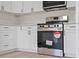 Updated kitchen featuring stainless steel oven with range and hardware at 2449 16Th N St, St Petersburg, FL 33704