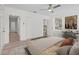 Cozy main bedroom with adjoining bath and walk-in closet at 2449 16Th N St, St Petersburg, FL 33704