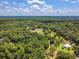 Vast, lush green landscape dotted with homes nestled among mature trees, showcasing a serene and private community at 25623 Inkwood Pl, Wesley Chapel, FL 33544