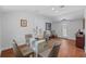 Dining room featuring a glass table, hardwood floors, and natural light at 475 28Th N Ave, St Petersburg, FL 33704