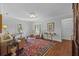 Bright living room showcasing hardwood floors, and stylish furniture at 475 28Th N Ave, St Petersburg, FL 33704