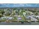 Enjoy waterfront living with private boat dock; navigate canals to bay from this single-Gathering home at 4976 Cedarbrook Ln, Hernando Beach, FL 34607
