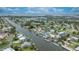 Waterfront property with easy access to canals for boating and other water activities at 4976 Cedarbrook Ln, Hernando Beach, FL 34607