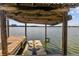 Dockside boat lift providing easy access to open water for boating activities at 5109 Vinson Dr, Tampa, FL 33610