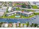 Waterfront condo features a pool, boat dock, and beautiful community landscaping at 5157 Silent Loop # 208, New Port Richey, FL 34652