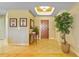 Welcoming entryway featuring tile flooring, decorative accents, and ample natural light at 521 Mandalay Ave # 307, Clearwater Beach, FL 33767