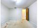 Bedroom with a large window and neutral walls at 5720 Half Moon Lake Rd, Tampa, FL 33625