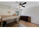 Stylish bedroom features a lofted bed at 5933 Carina Trce, Wesley Chapel, FL 33545