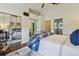 This bedroom has mirrored closets and has an ensuite bathroom at 6109 Bayside Key Dr, Tampa, FL 33615