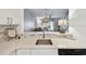Bright kitchen with quartz countertops and stainless steel appliances at 6109 Bayside Key Dr, Tampa, FL 33615