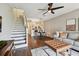Well-designed living room connects to the dining area and kitchen, offering an open and airy layout at 6109 Bayside Key Dr, Tampa, FL 33615