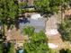 Aerial shot of the house showing the roof and the property at 6489 30Th N St, St Petersburg, FL 33702
