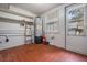 Functional utility room with water heater and room for storage at 7347 Pulsar St, New Port Richey, FL 34652