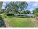 Expansive backyard featuring lush green grass and privacy fence, perfect for outdoor activities at 8095 35Th Ave N, St Petersburg, FL 33710