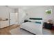 Cozy bedroom with neutral tones, wood floors, and ample closet space at 8095 35Th Ave N, St Petersburg, FL 33710