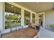 Inviting patio with comfortable seating and view of the backyard through large windows at 8095 35Th Ave N, St Petersburg, FL 33710