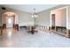 Dining room with tile flooring, ready to be transformed into a cozy space at 9631 Oak Ne St, St Petersburg, FL 33702