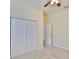 Comfortable bedroom with carpet, ceiling fan and closet at 16227 Cape Coral Dr, Wimauma, FL 33598