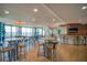 Entertainment area with a bar, comfortable seating, and city views at 1 Beach Se Dr # 1902, St Petersburg, FL 33701