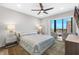 Bedroom with seating and beautiful views at 1 Beach Se Dr # 1902, St Petersburg, FL 33701