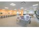 Spacious game room with a ping pong table, billiards tables, and comfortable seating at 1 Beach Se Dr # 1902, St Petersburg, FL 33701