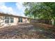 Large backyard with privacy fence, lawn and shade trees at 10841 Casa Grande Ave, Port Richey, FL 34668