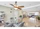 Bright dining area featuring a glass table, modern chairs, and lots of natural light at 1115 45Th N St, St Petersburg, FL 33713
