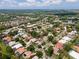 Aerial view of the community, highlighting the location and surroundings of residential properties at 137 Woodcreek E Dr, Safety Harbor, FL 34695