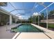 Relaxing screened-in pool area, perfect for entertaining or enjoying a private backyard oasis at 137 Woodcreek E Dr, Safety Harbor, FL 34695