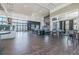 Bright and airy community café with a coffee bar, ample seating, and large windows that bring in natural light at 17589 Cruiser Bnd, Land O Lakes, FL 34638